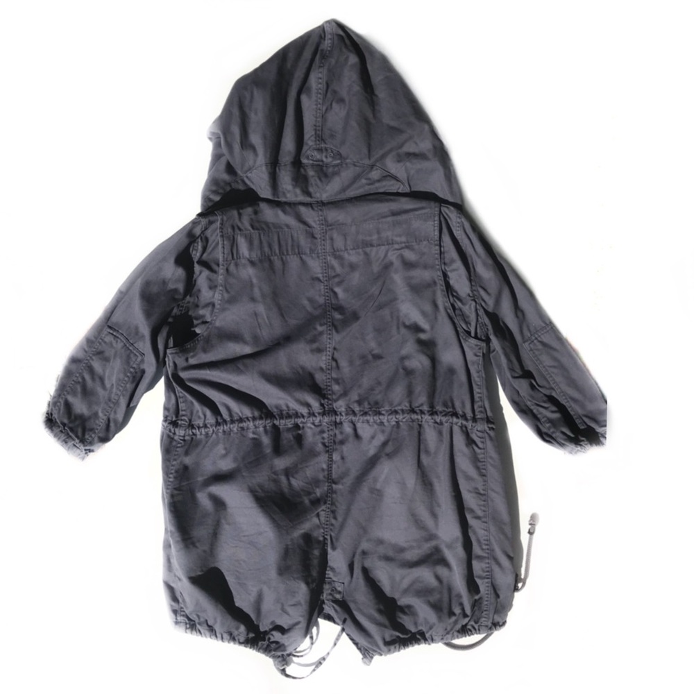 Twenty8Twelve Grey Hooded Parka - Picture 2 of 8